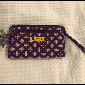 LSU Vera Bradley Wristlet